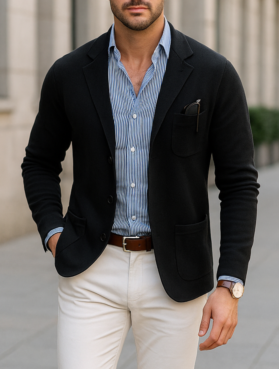 Belle & Cooper | Slim Fit Blazer for Leisure and Weddings