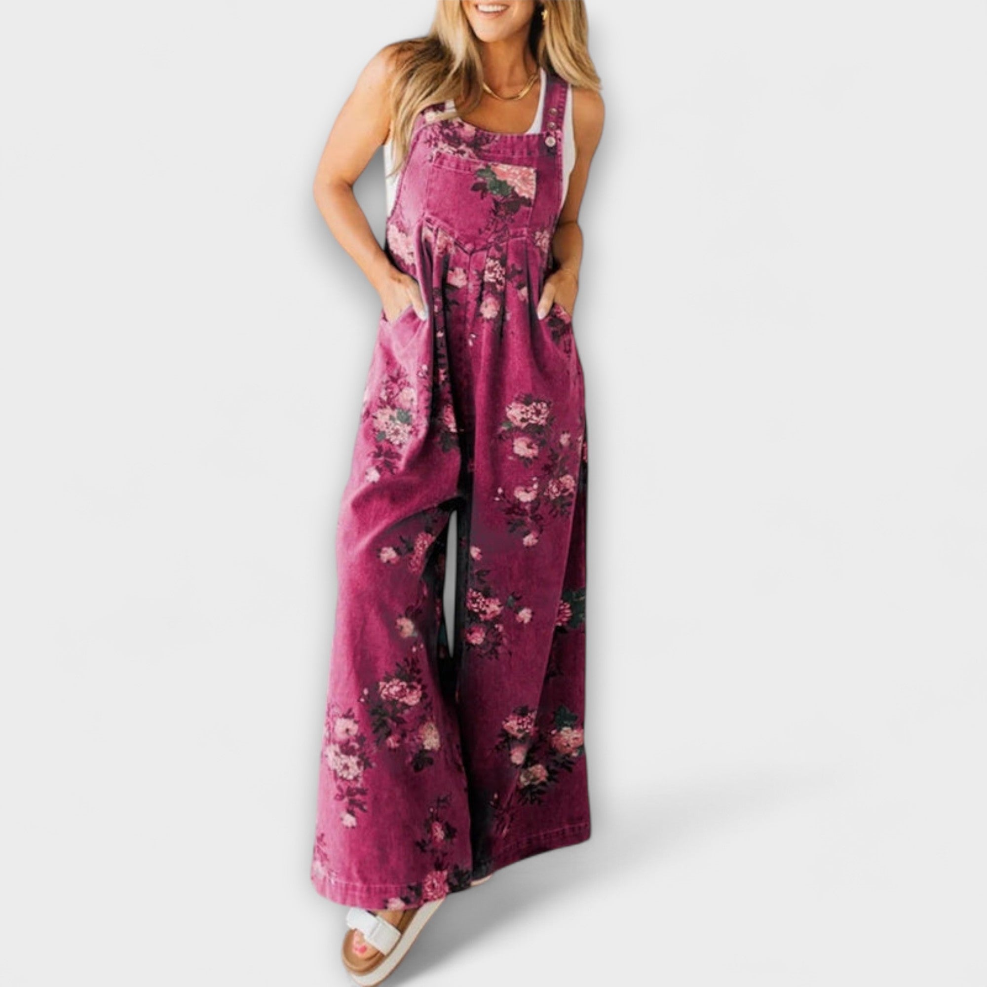 Mirona - Casual denim overalls