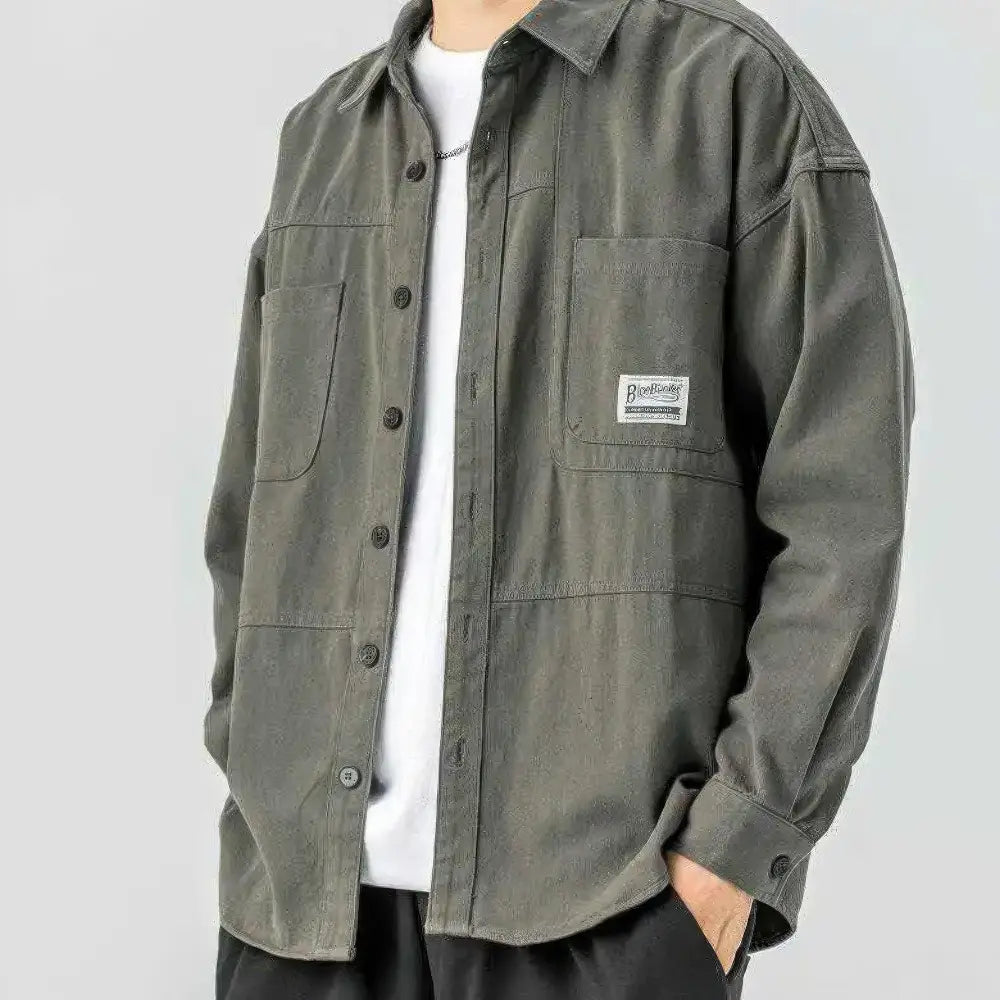 Belle & Cooper | Men's Long Sleeve Shirt with Pockets