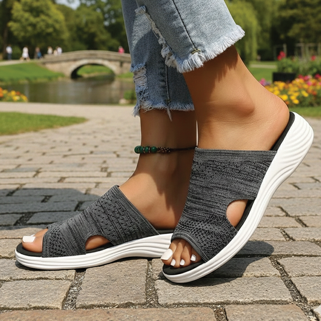Waltz - Orthopedic Open-Toe Knit Sandals