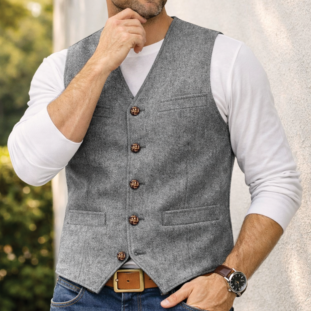 Cendric - Casual Denim Vest