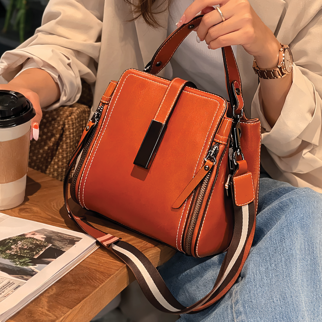 Cendia - Leather Crossbody Bag
