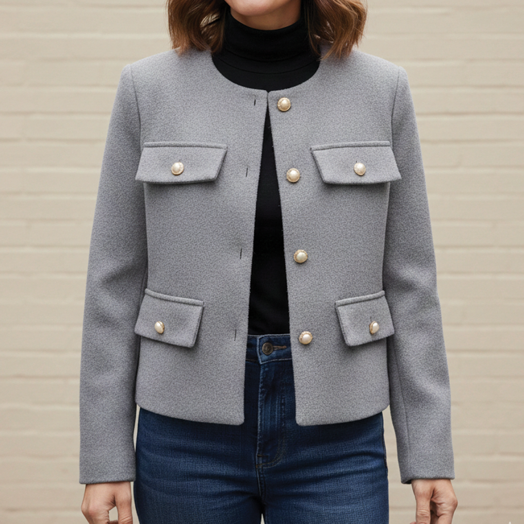 Aster - Classic Tweed Blazer