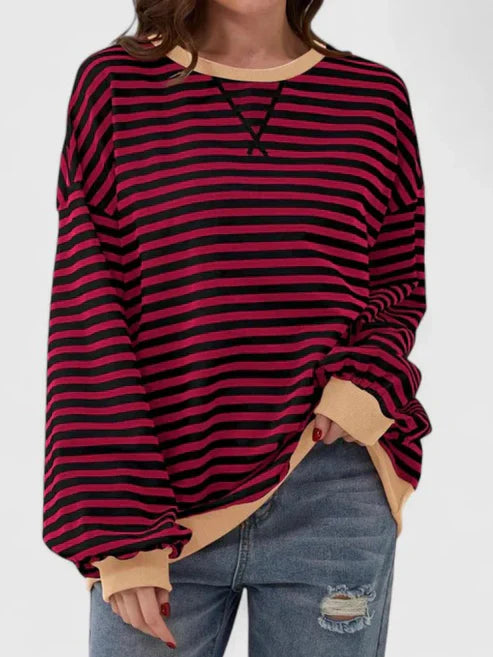 ISSAH | COZY STRIPE SWEATER