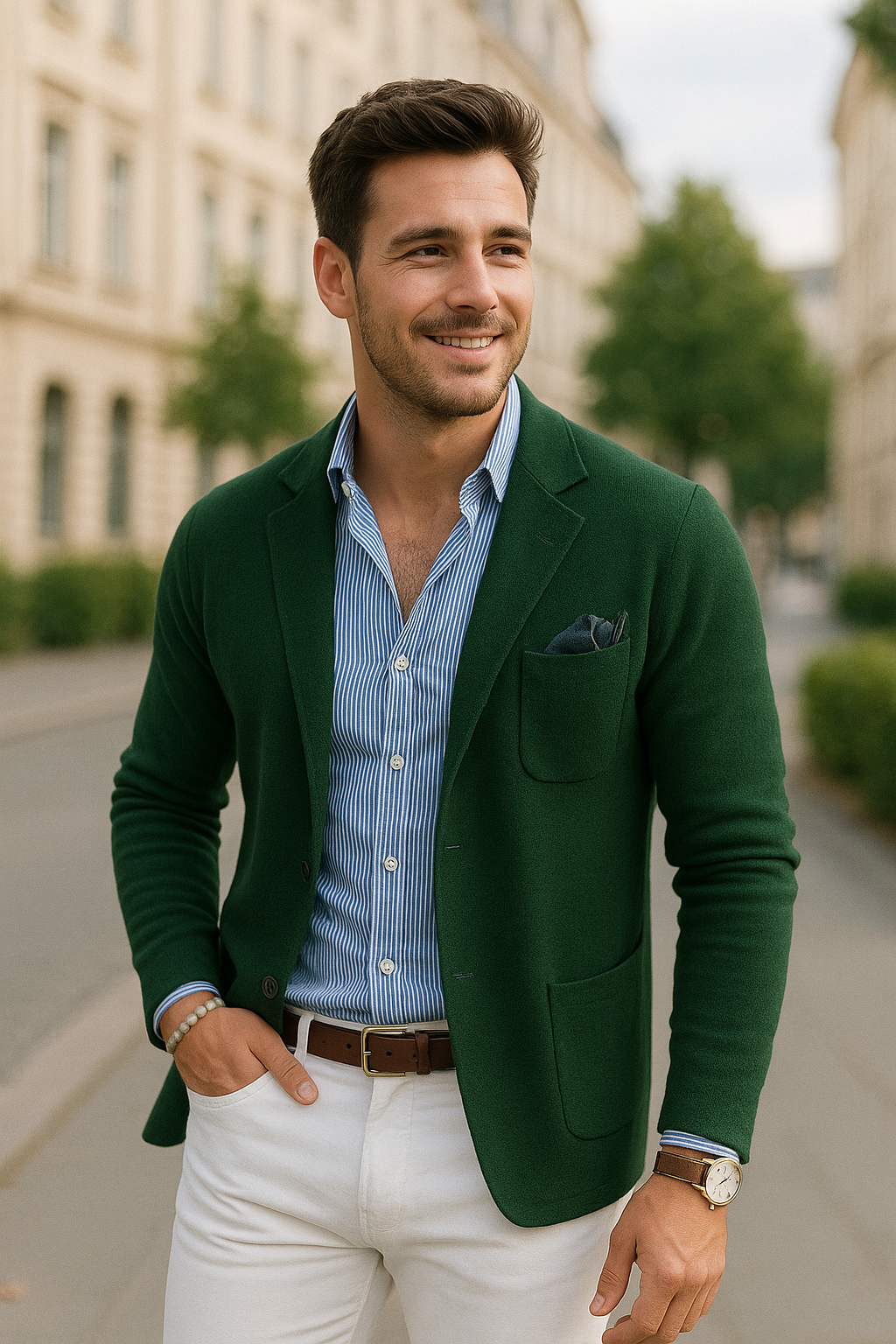 Belle & Cooper | Slim Fit Blazer for Leisure and Weddings