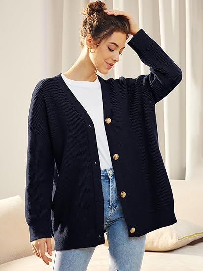 Talitha - Strikket knapcardigan