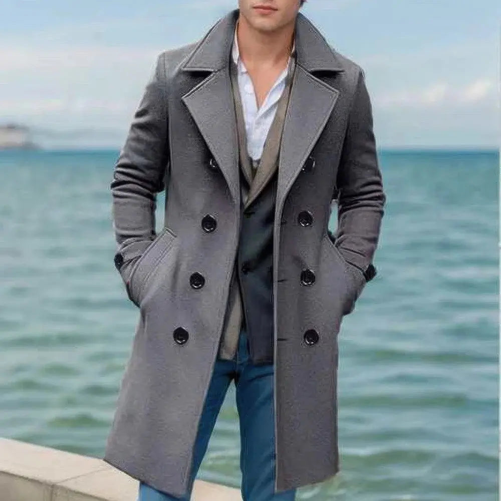 Belle & Cooper | Single Breasted Wool Coat