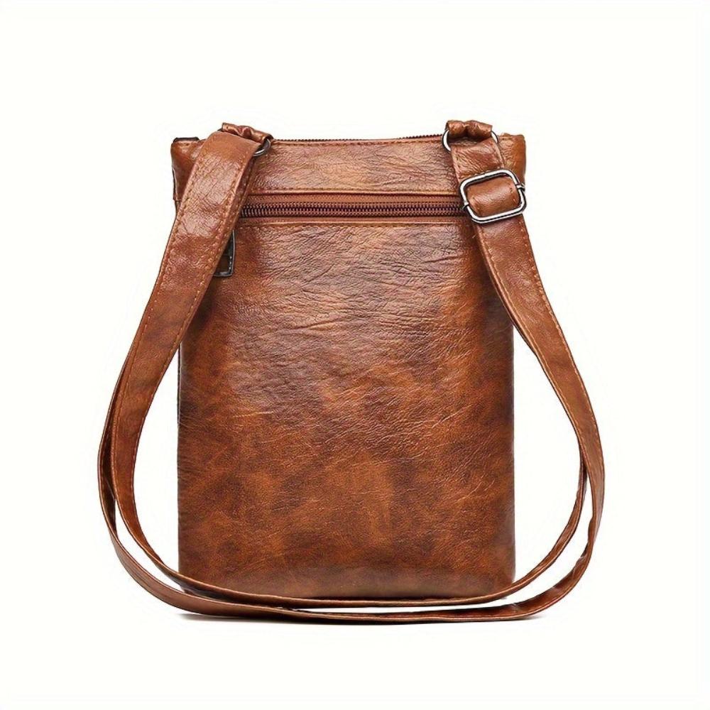 Renzia - Vegan Leather Crossbody Shoulder Bag