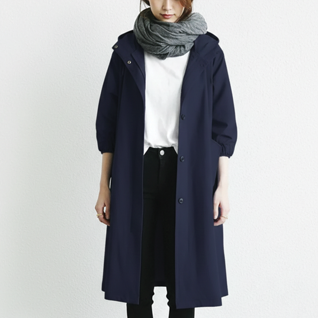 Quenby - Gabardina con Capucha