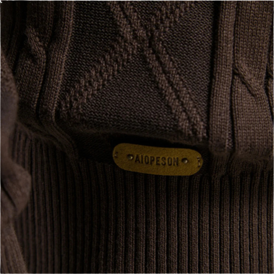 Brixon - Argyle Knit Cardigan
