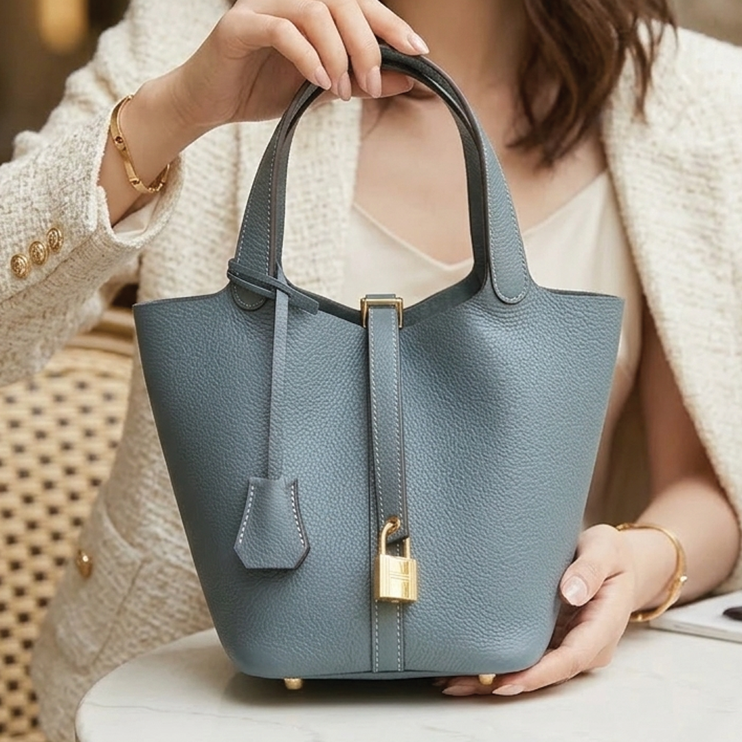 Melyra - Leather Tote Bag