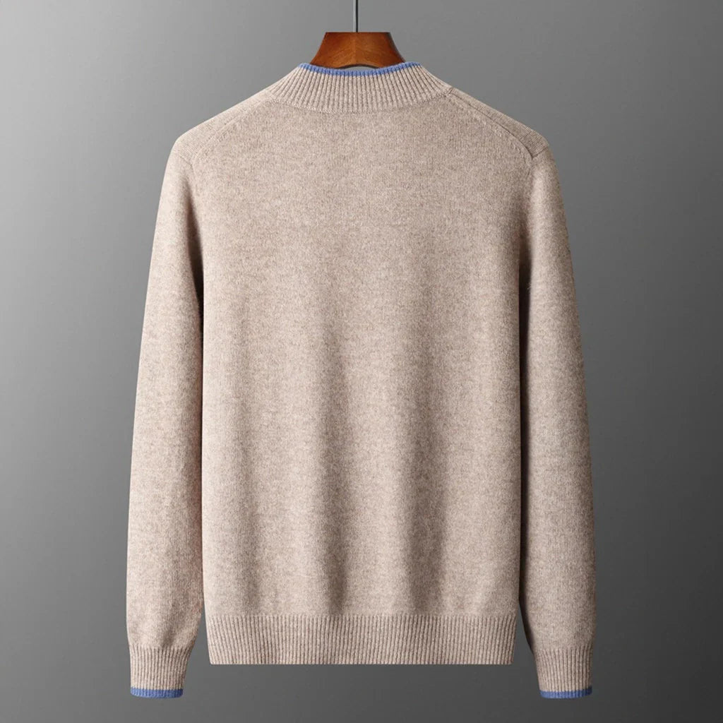 Azren – Wool Zip-Up Sweater