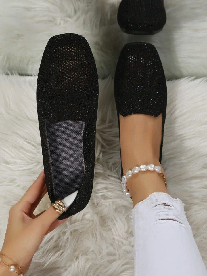 Lana - Zapatillas sin cordones de punto
