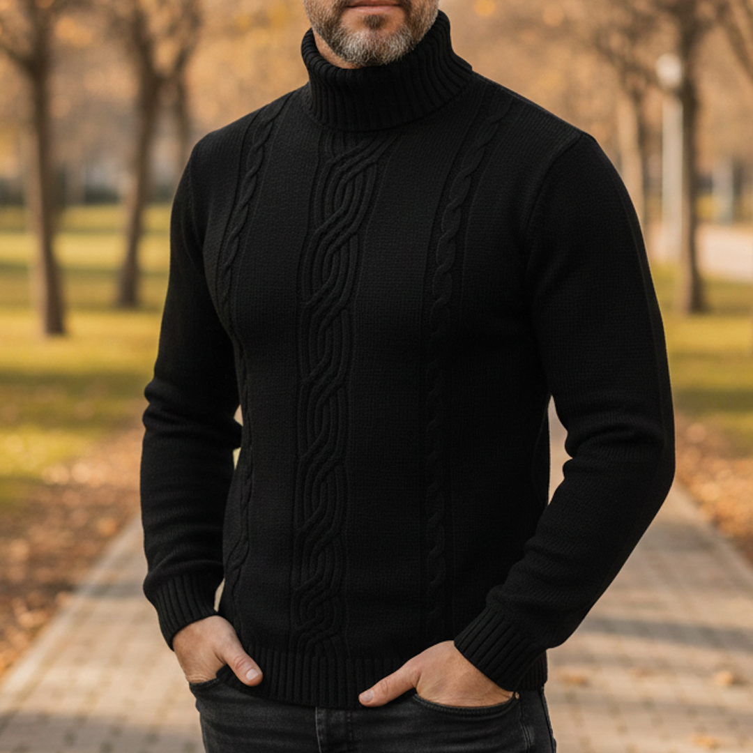 Bravik- Cable Knit Sweater