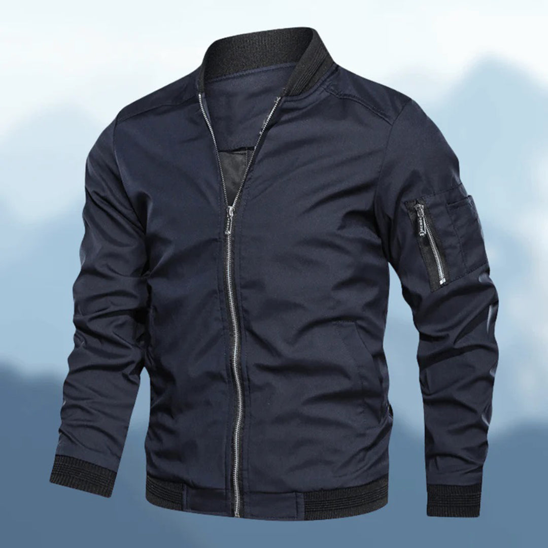 Adam | Trendy Slim Fit Bomber Jacket For Men