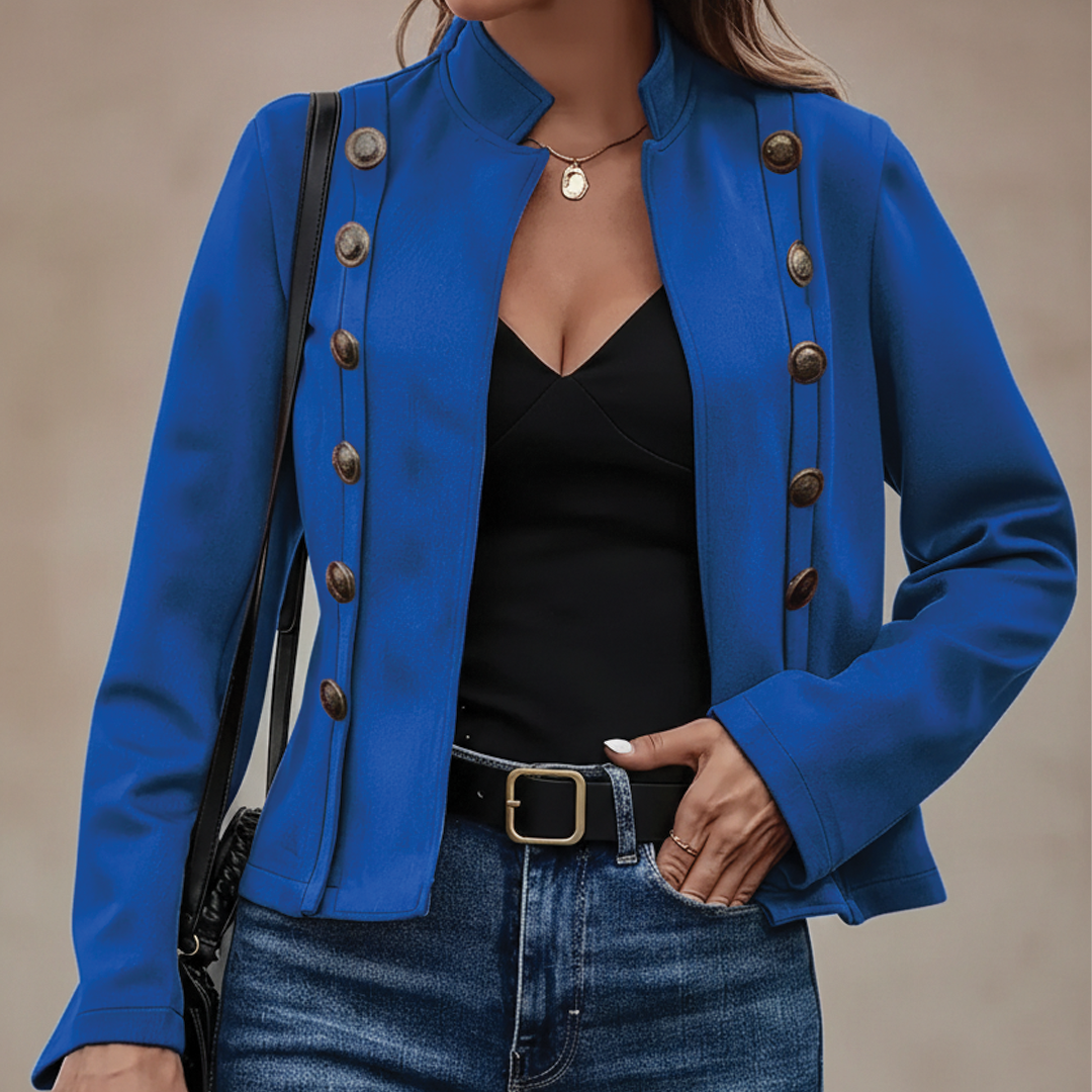 Dulcinea - Chaqueta de terciopelo cruzada