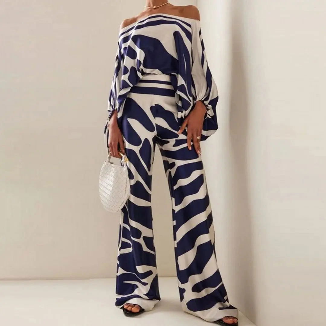 Elanora - Satin Two-Piece Set