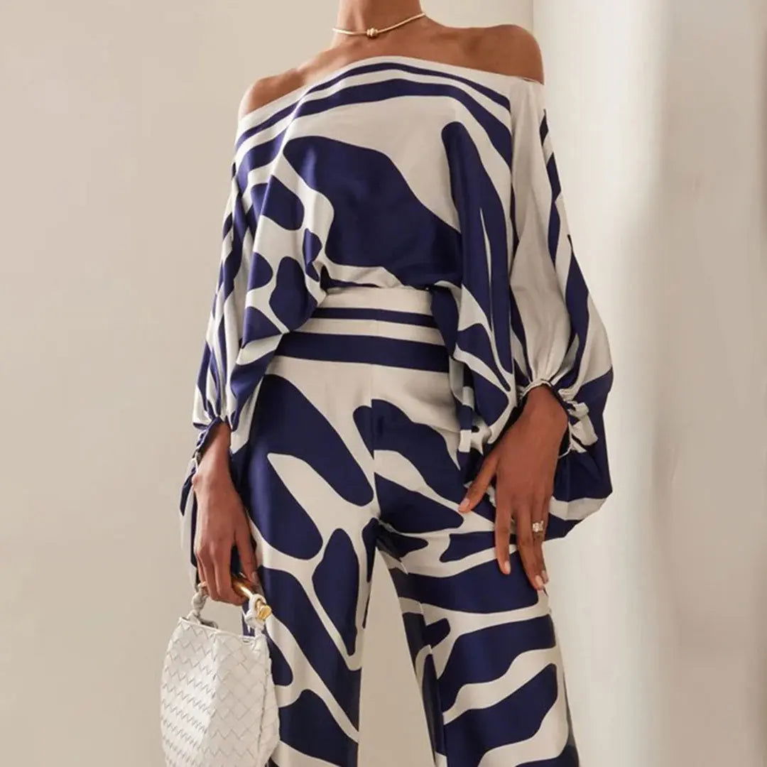Elanora - Satin Two-Piece Set