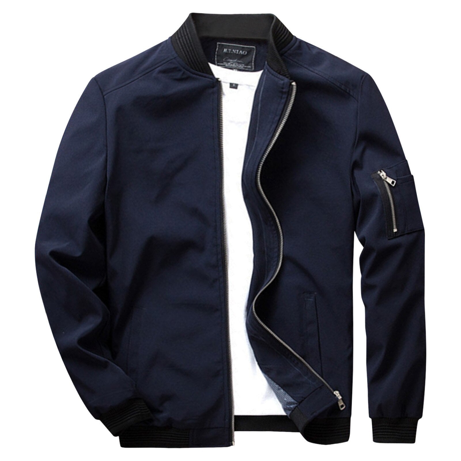 Carl | Modern Zipper Front Jacket For Men
