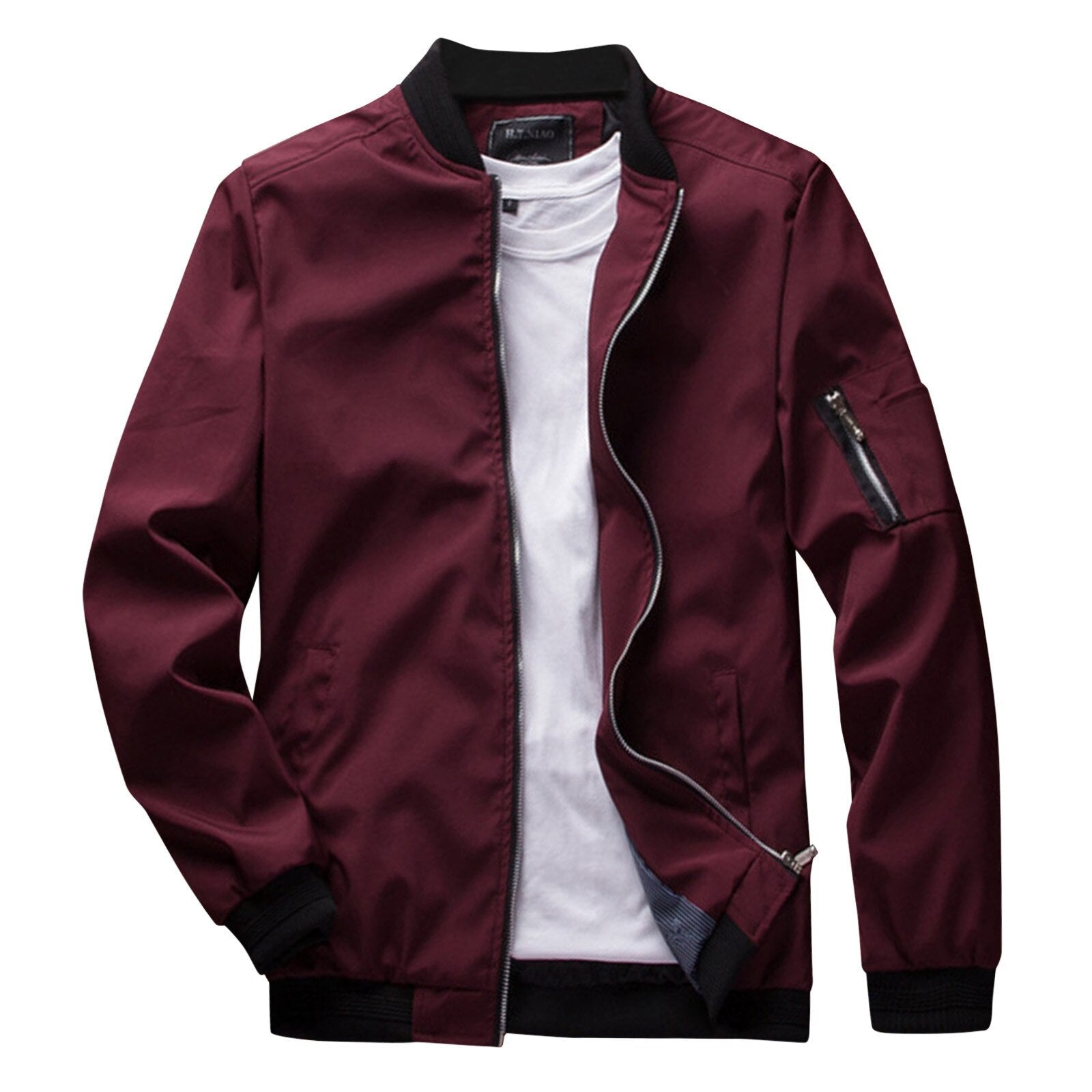 Carl | Modern Zipper Front Jacket For Men