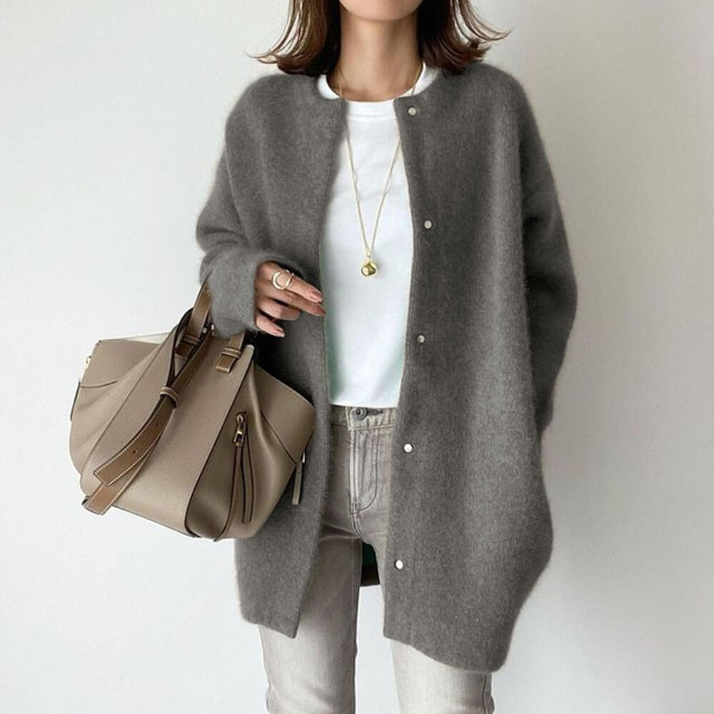 Selah - Plysstrikket Cardigan