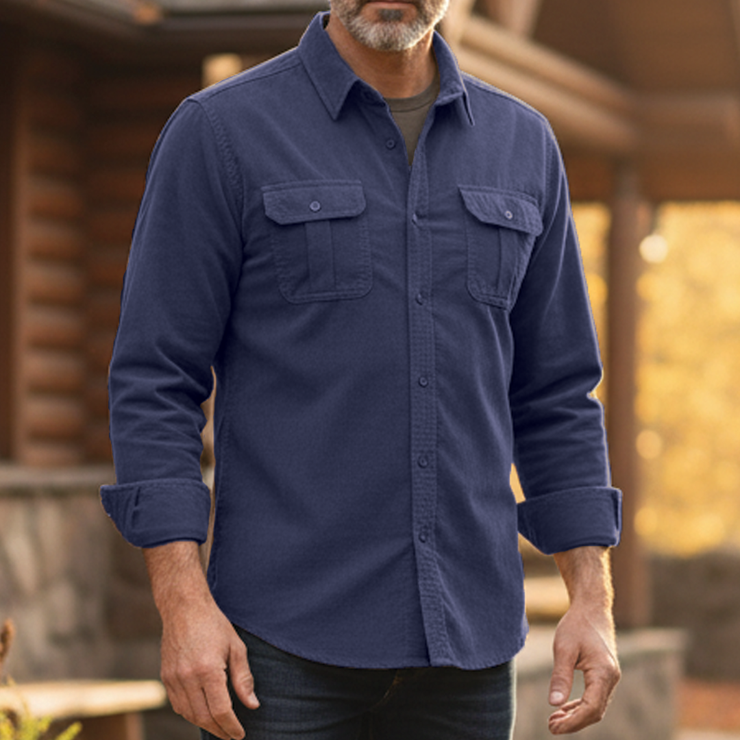 Zivarn - Casual Corduroy Shirt