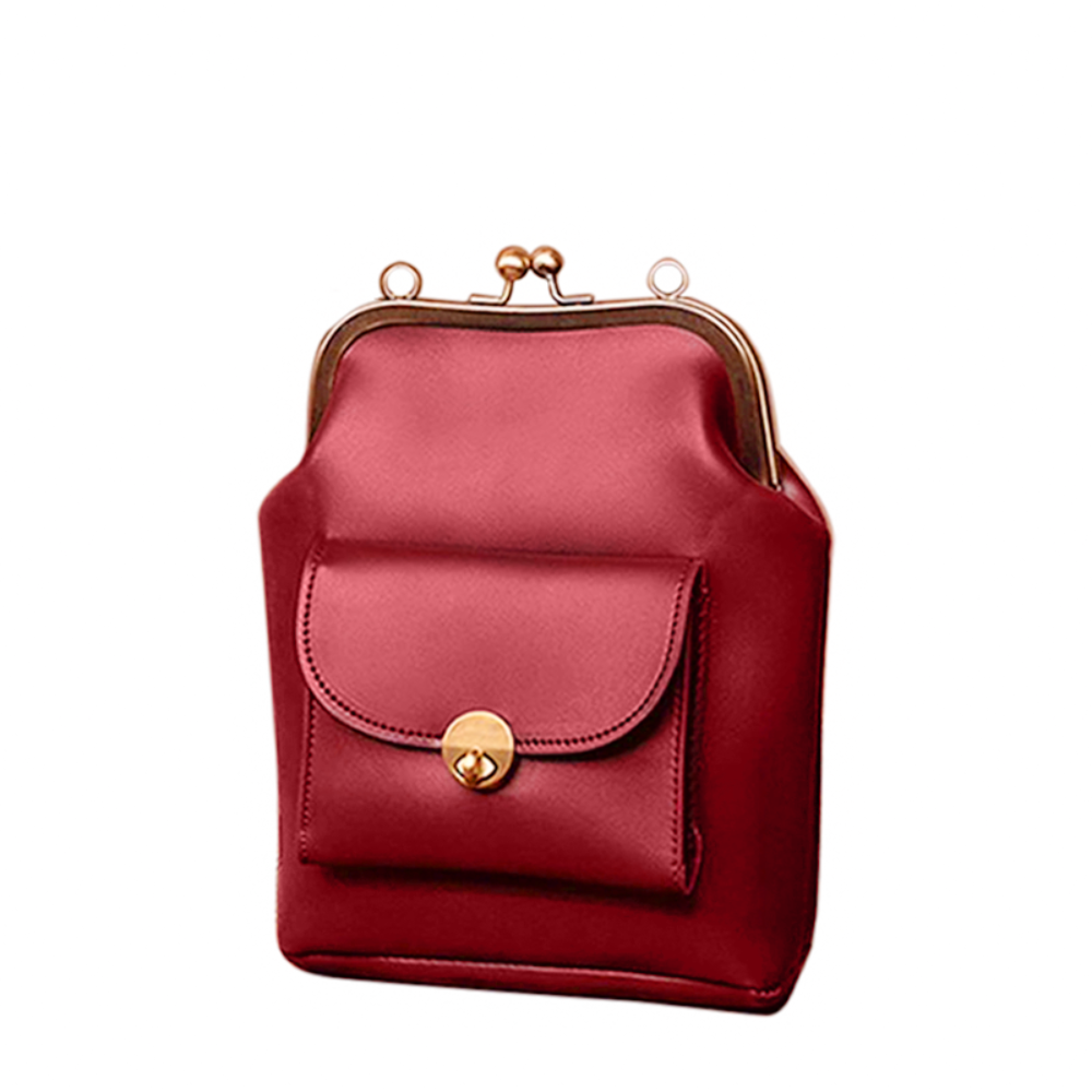 Elzoria - Vegan Leather Structured Handbag