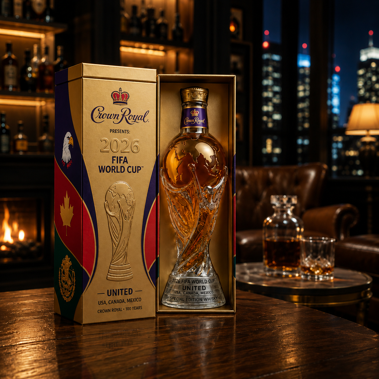 VM 2026 Edition - Whiskykaraffel