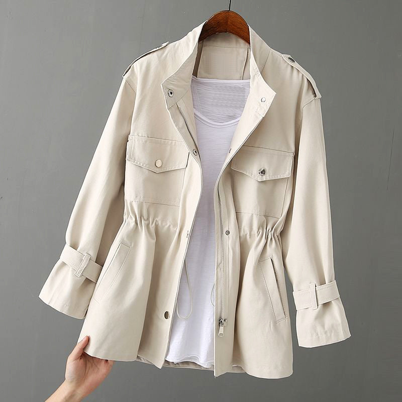Audrey | Chic Women's Utility Jacket with Zipper