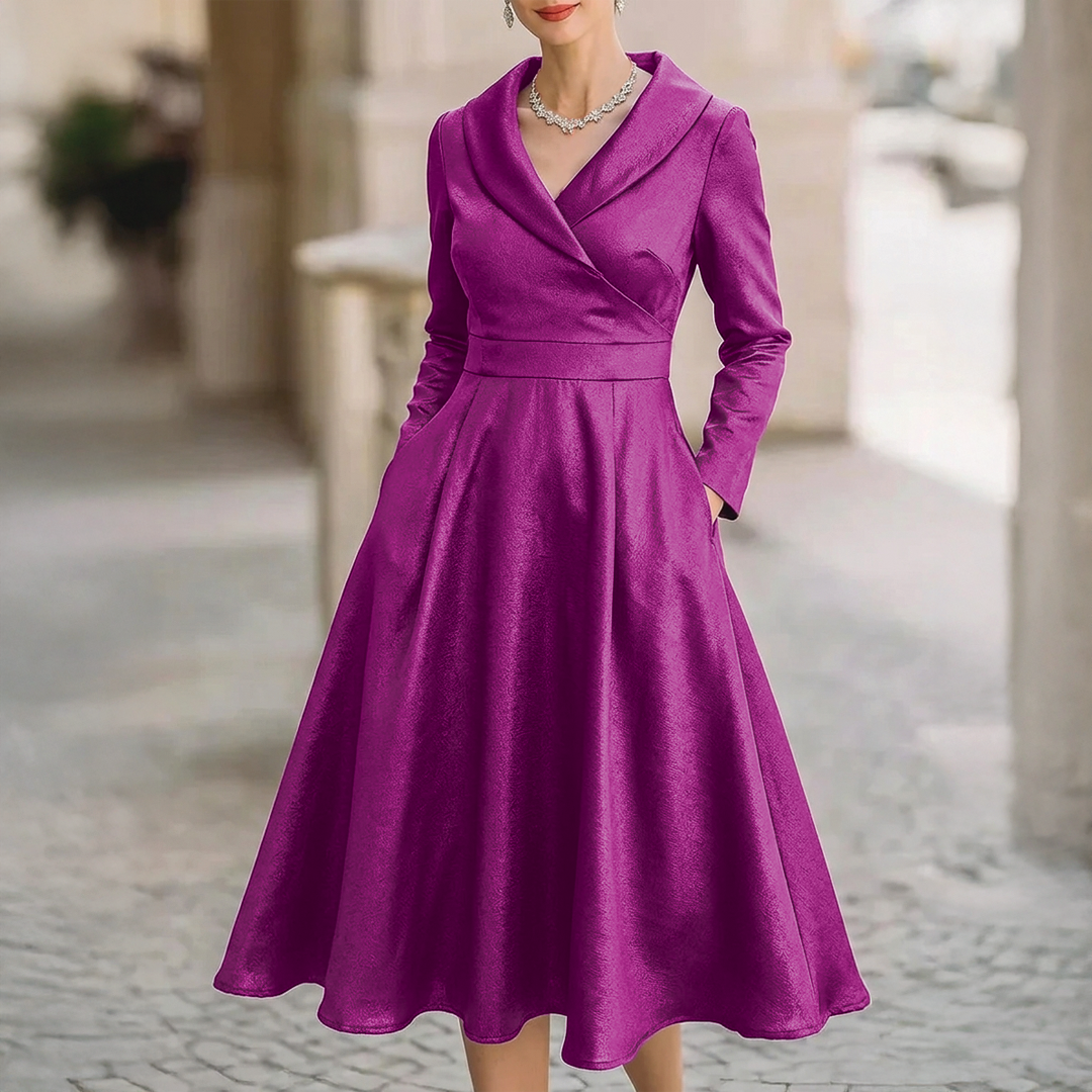 Dalira - Vintage Flare Evening Gown