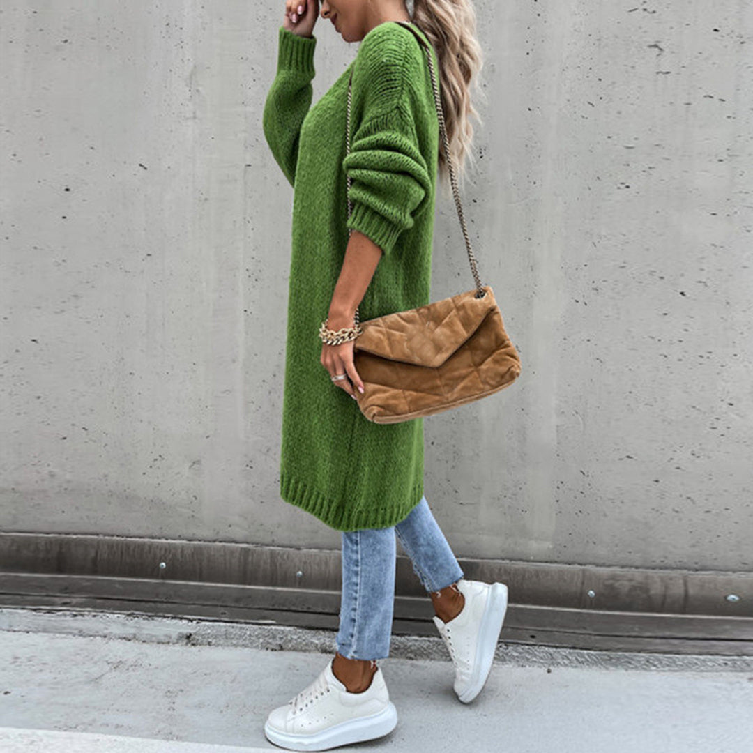 Lauren | Women’s Relaxed Fit Long Open Front Cardigan