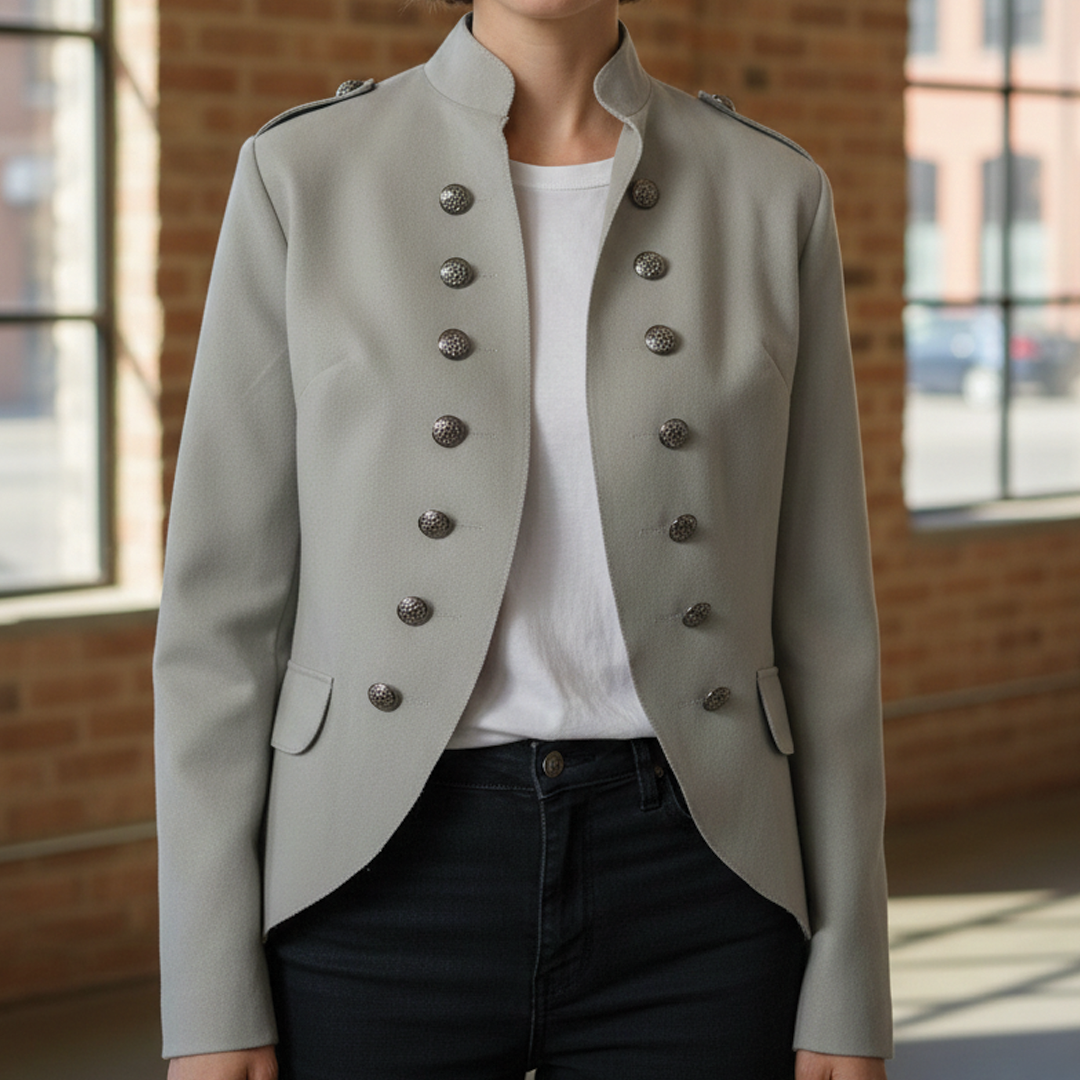 Zenda - Military Style Blazer