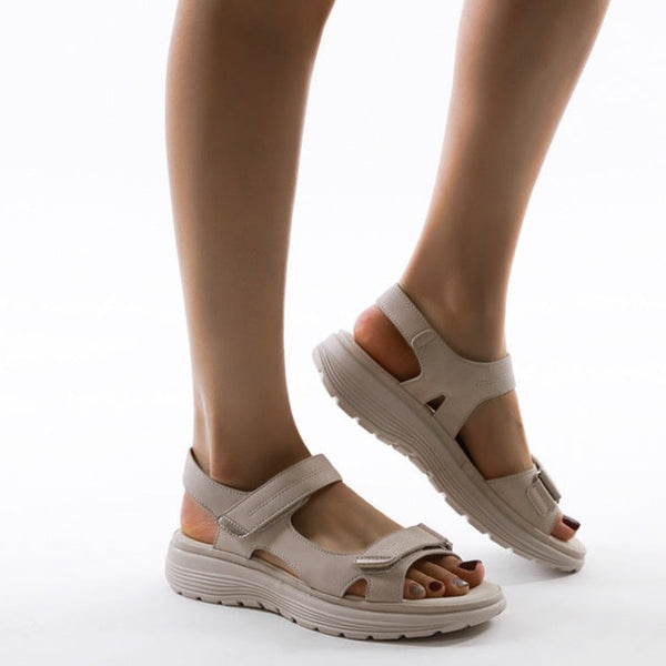 Halo - Platform Velcro Sandals