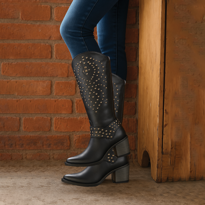 Vesper - Western Knee-High Boots