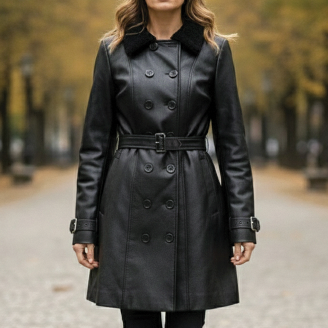 Urilla – Handmade Warm Leather Coat