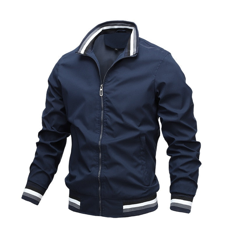 Brian | Casual Zipper Lightweight Bomber Jacket For Men