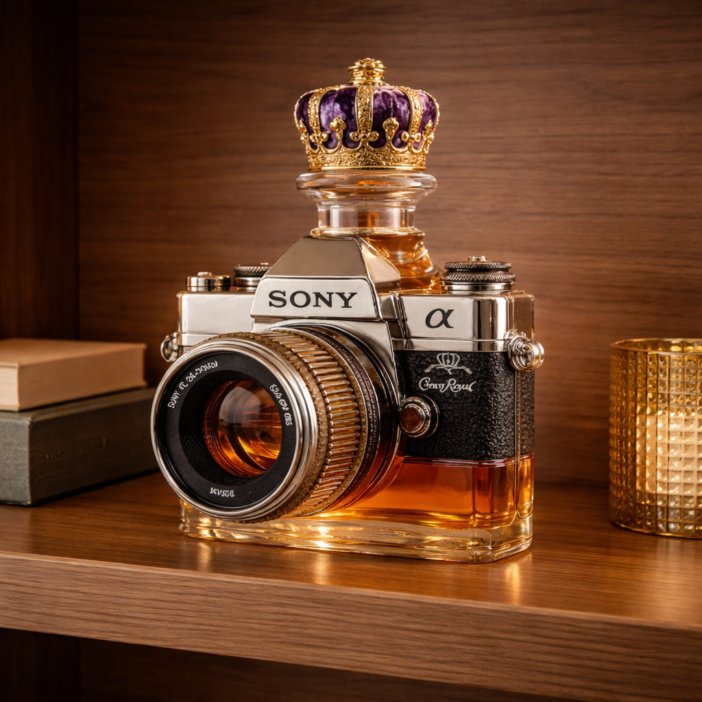 Whiskey Bottle - Camera Edition