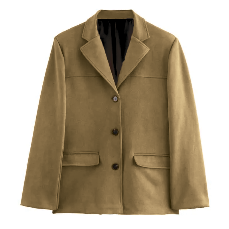 Elysia - Vintage Suede Blazer