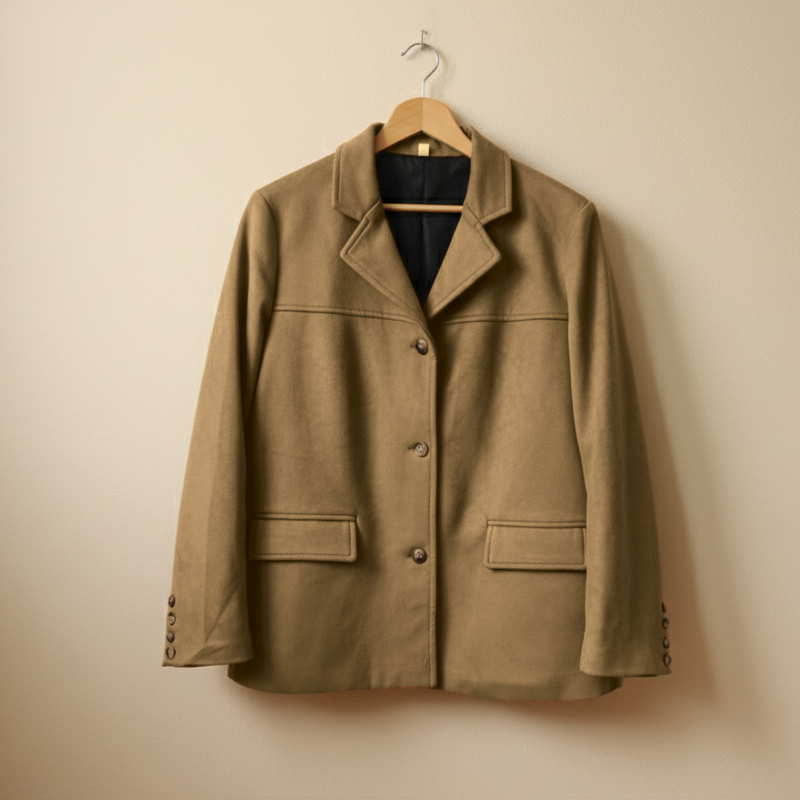 Elysia - Vintage Suede Blazer