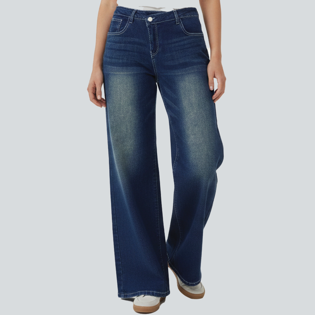 Vireya - Baggy Wide-Leg Jeans
