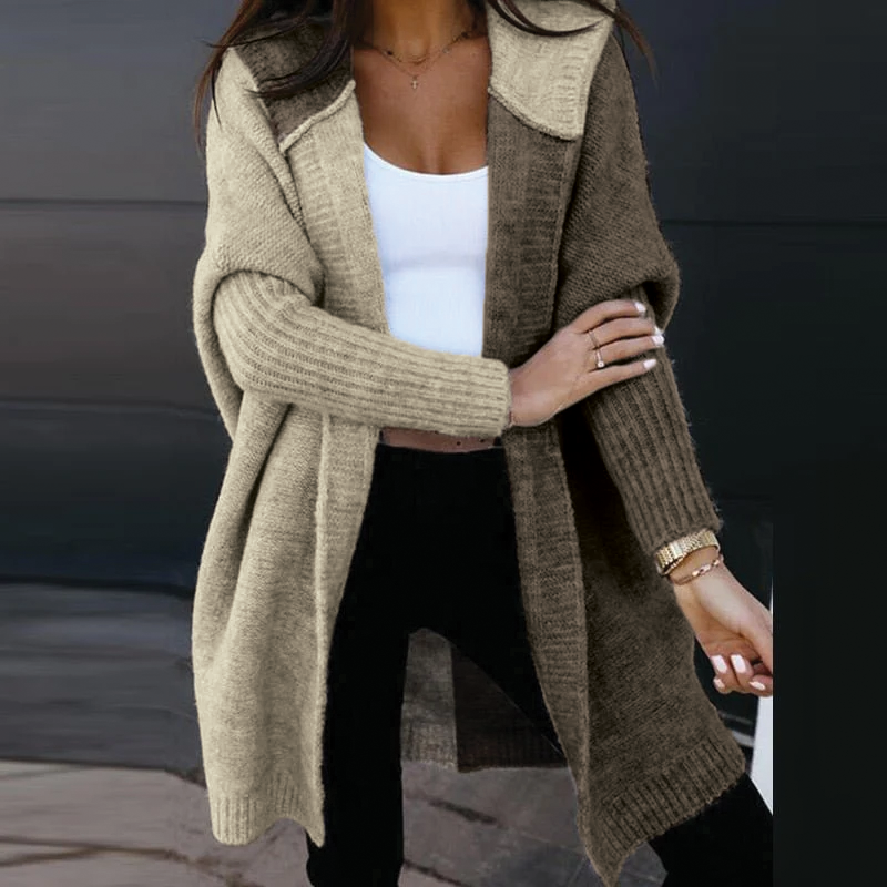 Hermione - Hooded Knit Cardigan