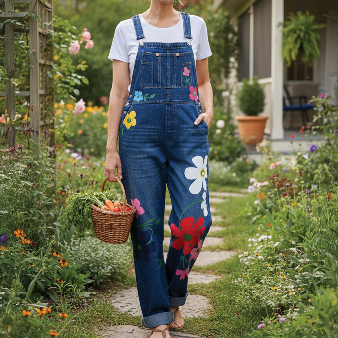 Sorella - Sleeveless Denim Overalls