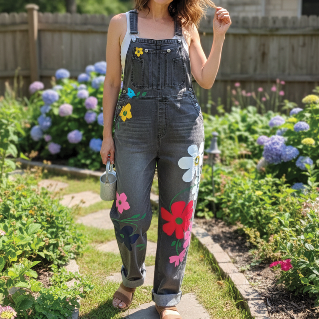 Sorella - Sleeveless Denim Overalls