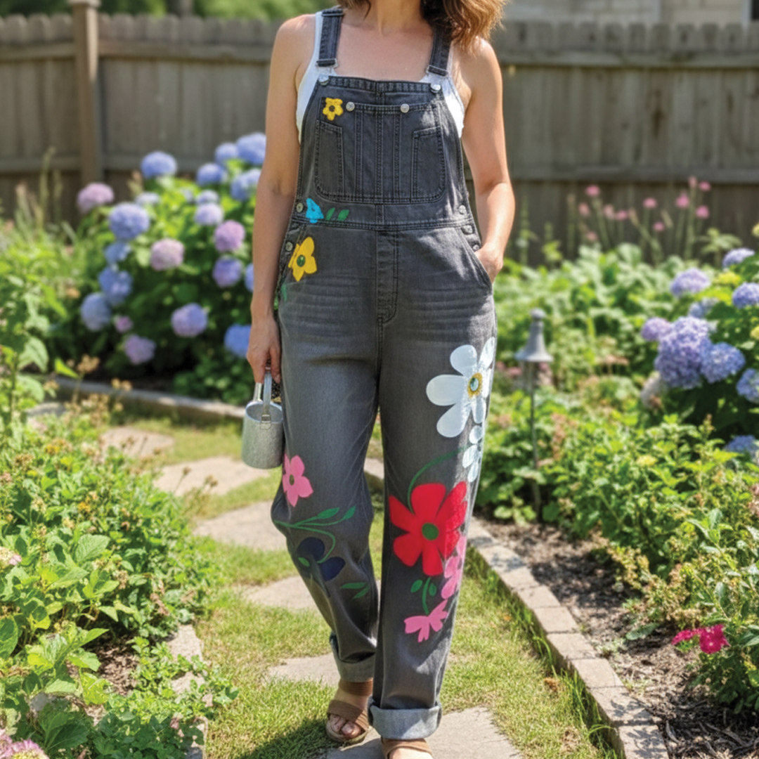 Sorella - Sleeveless Denim Overalls