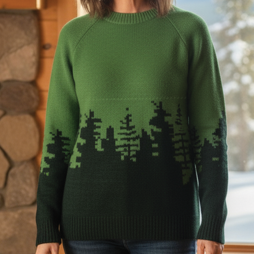 Belinda - Patterned Knit Sweater