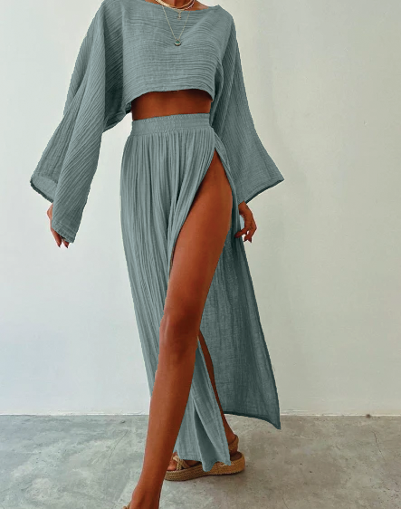 Vionnet - Gauze Two-Piece Set