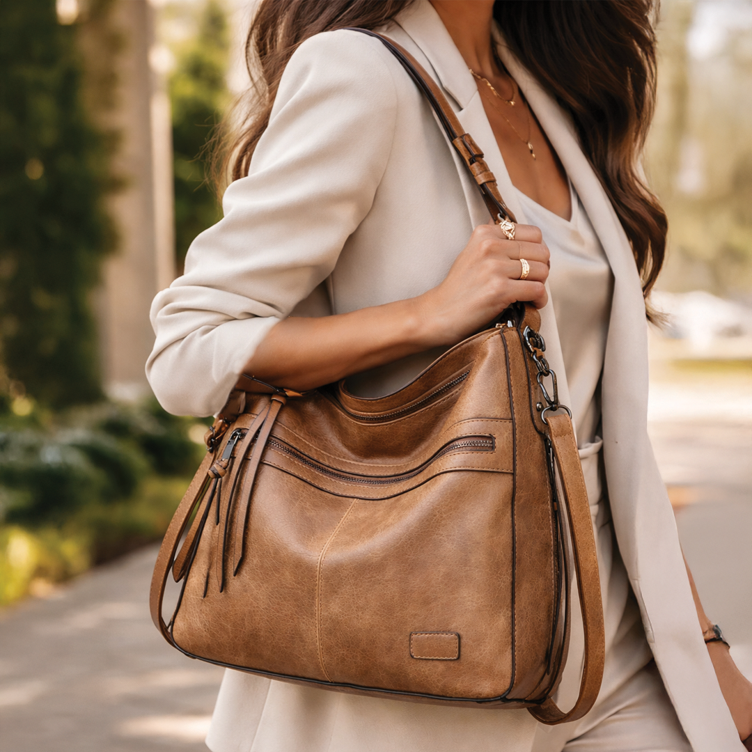 Uvexa - Vegan Leather Shoulder Bag