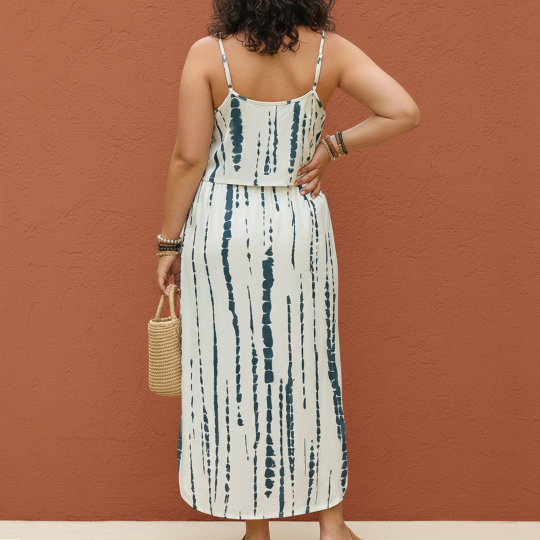 Sarielle - Plus Size Summer Set