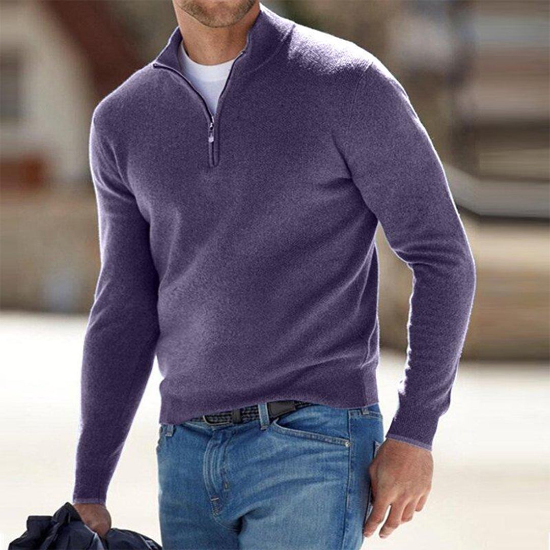 Corvex - Wool Half-Zip Sweater