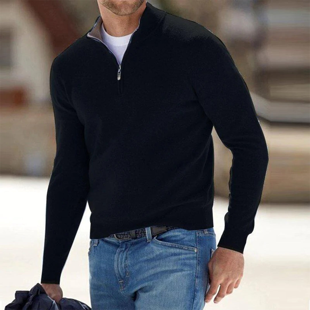 Corvex - Wool Half-Zip Sweater